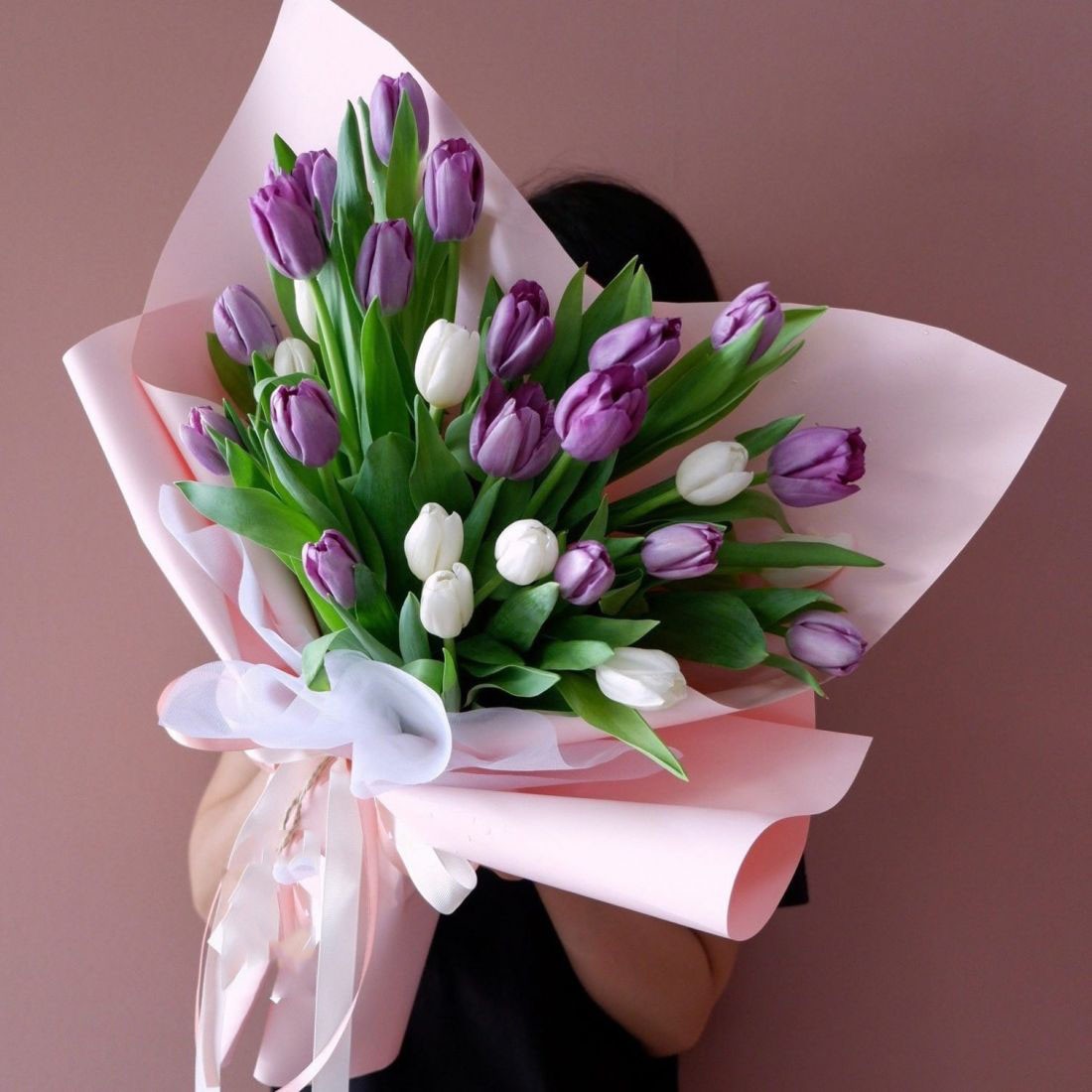  bó hoa tulip - 335 